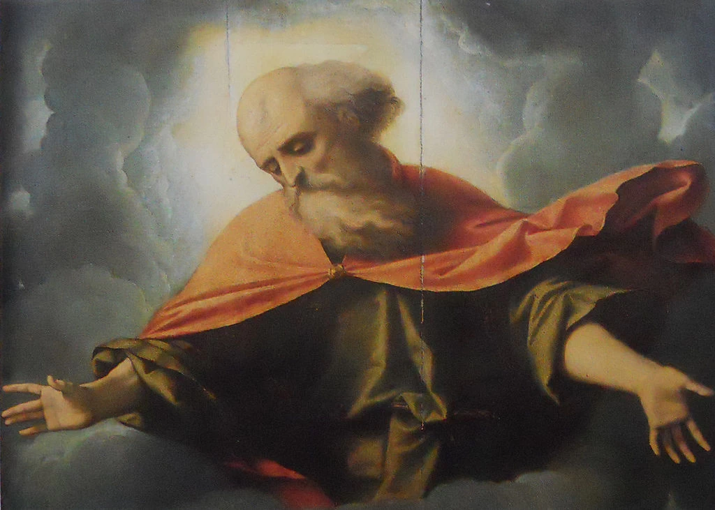 127-Alessandro Bonvicino-Moretto-Il Padre Eterno-Collegiata dei Santi Nazaro e Celso-Brescia